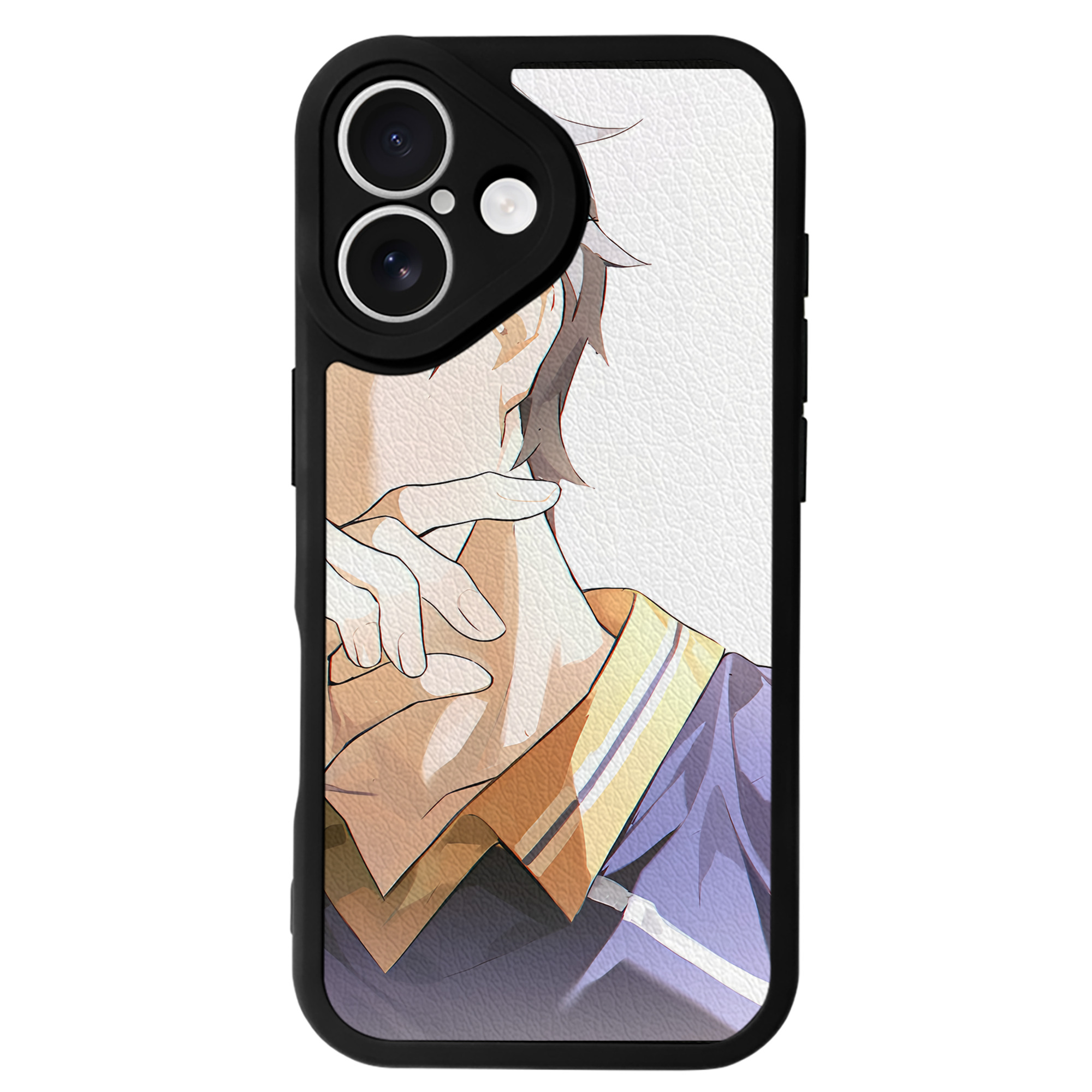 （画像用） ハイキュー!! Haikyu!! 【iPhone 16シリーズ対応】シリコンスマホケース（レザー調） 材質：シリコン
